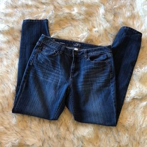 Ann Taylor Loft Curvy Skinny Jeans